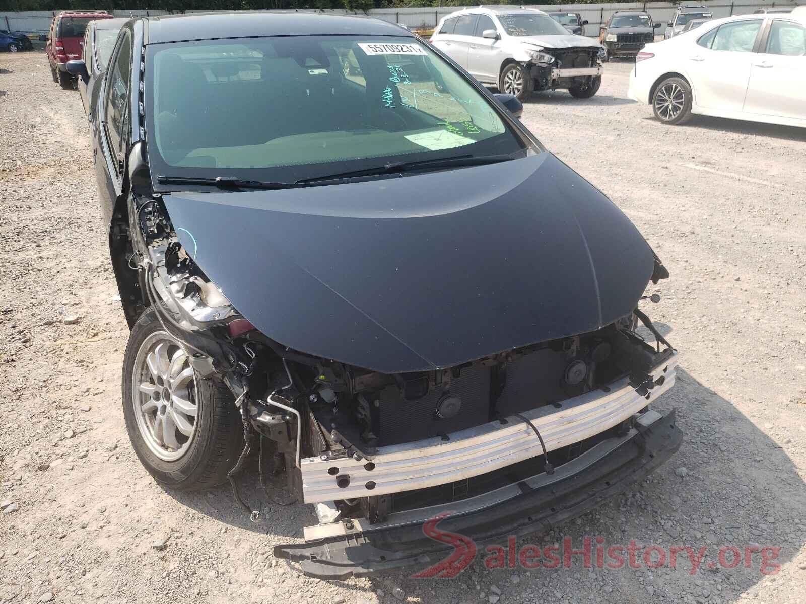 JTDKARFU5K3077520 2019 TOYOTA PRIUS