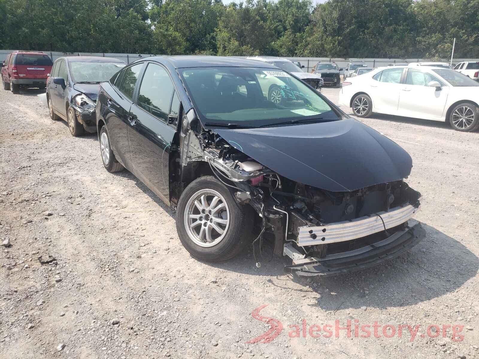 JTDKARFU5K3077520 2019 TOYOTA PRIUS