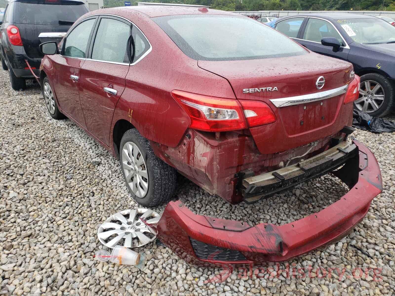 3N1AB7APXGL641577 2016 NISSAN SENTRA