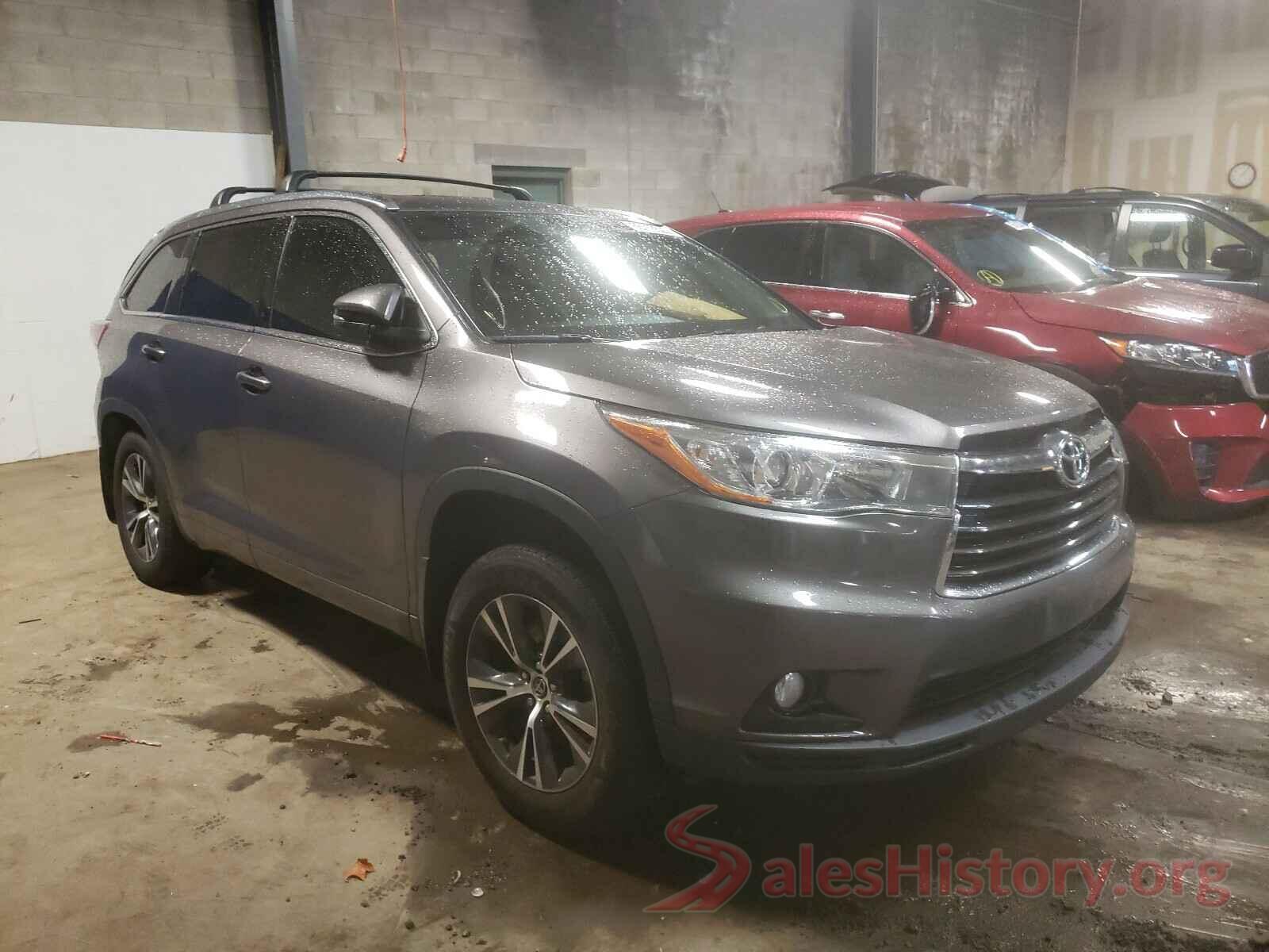 5TDJKRFH4GS236481 2016 TOYOTA HIGHLANDER