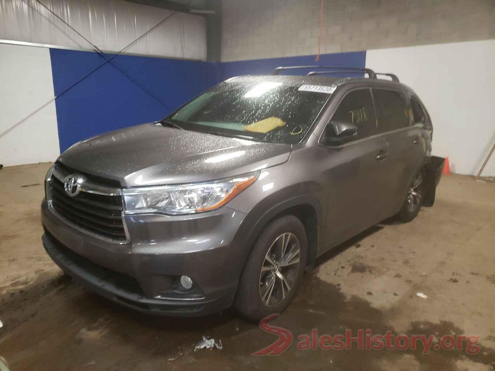 5TDJKRFH4GS236481 2016 TOYOTA HIGHLANDER