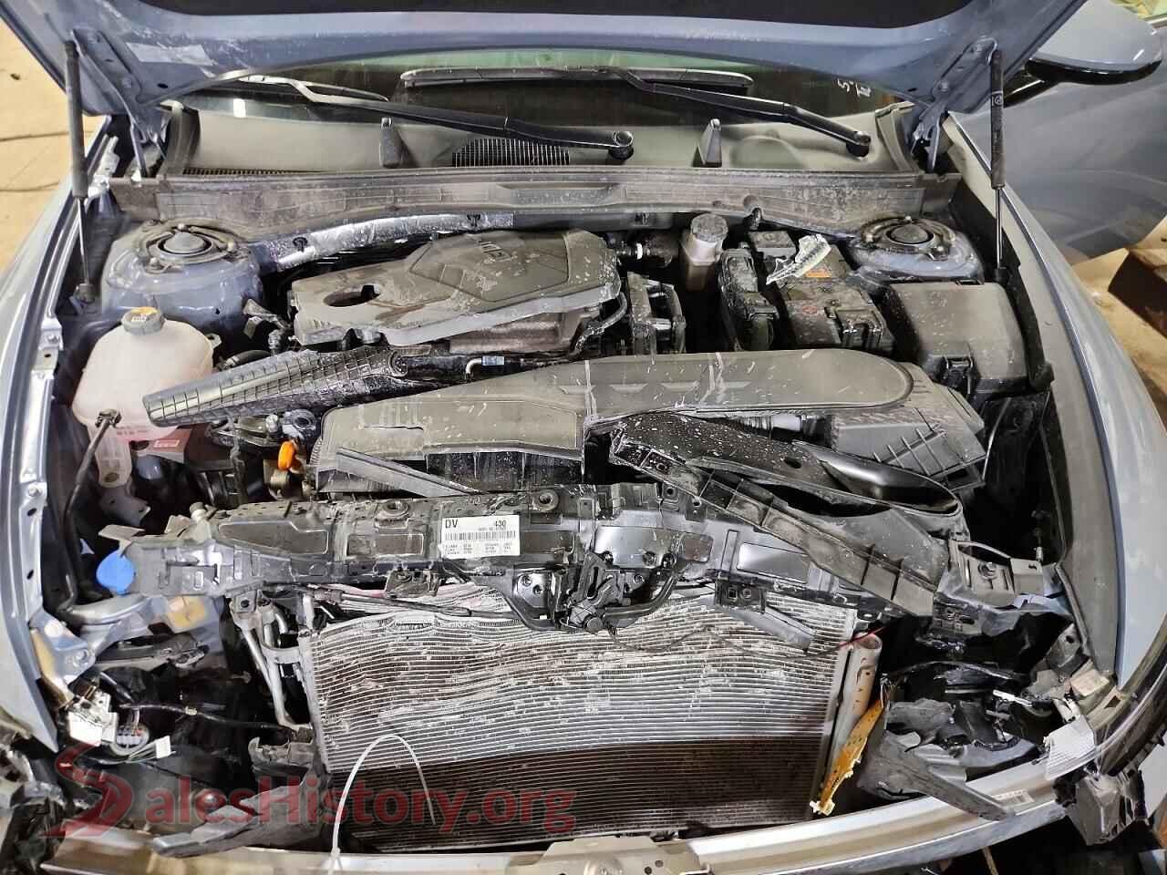 2025 HYUNDAI SONATA VIN KMHL64JA6SA471508, VIN plate
