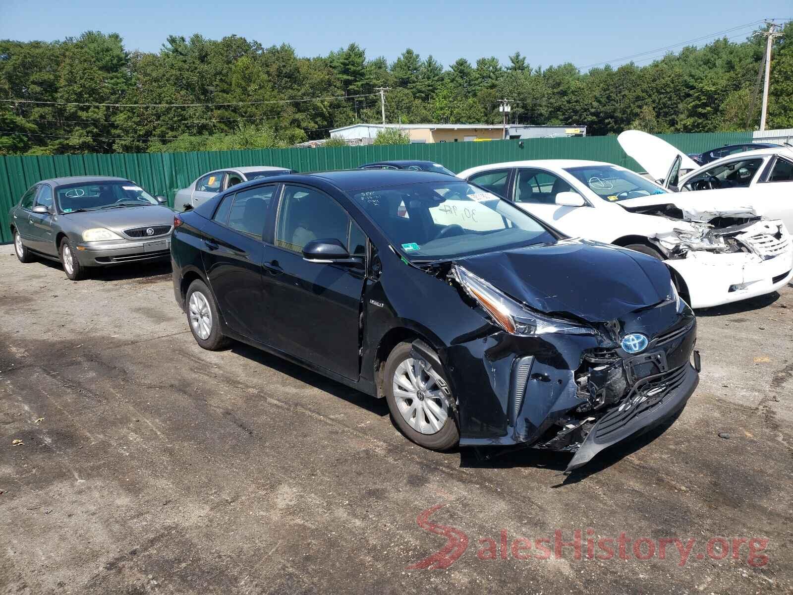 JTDKARFU5K3078506 2019 TOYOTA PRIUS