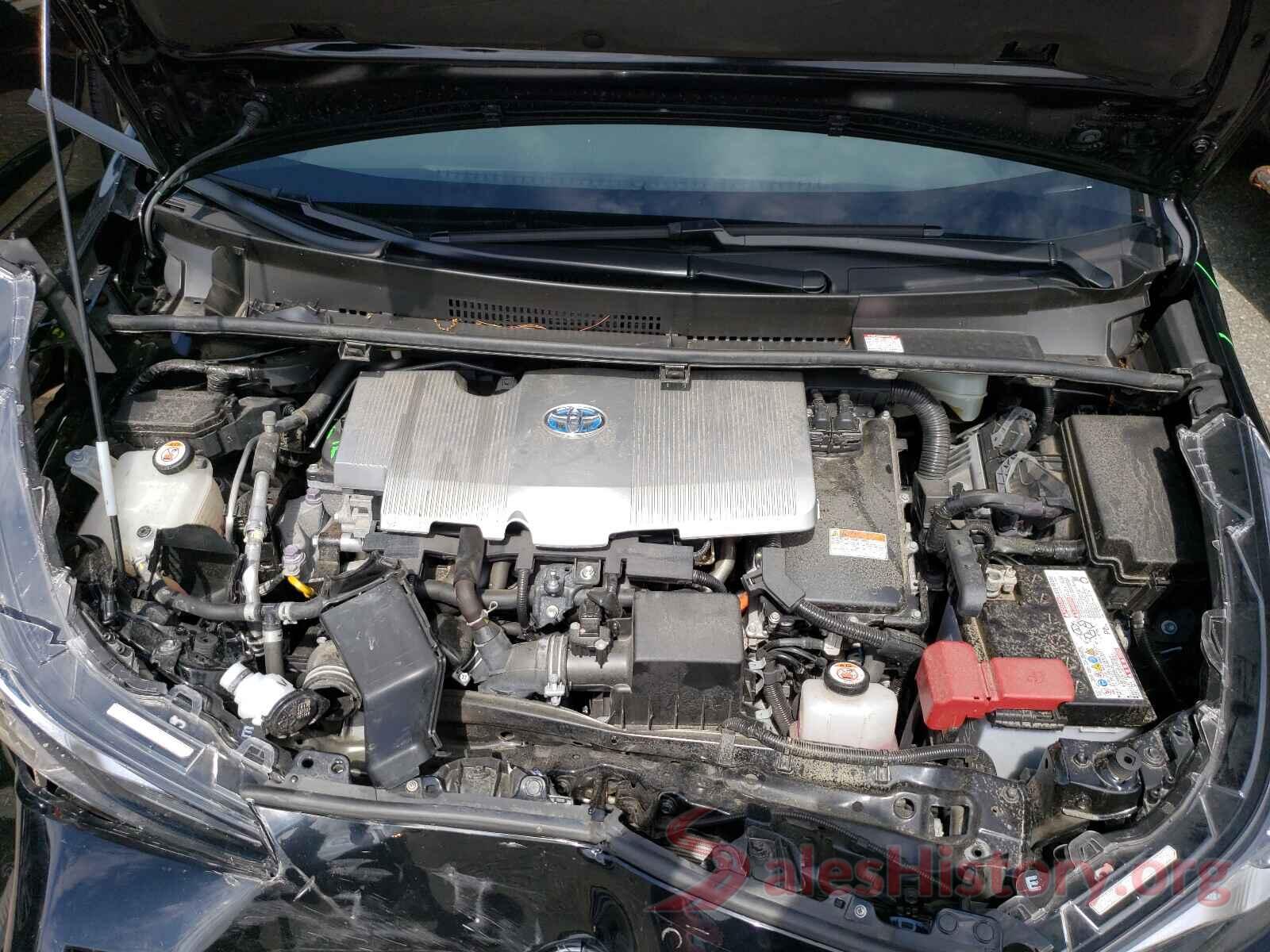 JTDKARFU5K3078506 2019 TOYOTA PRIUS