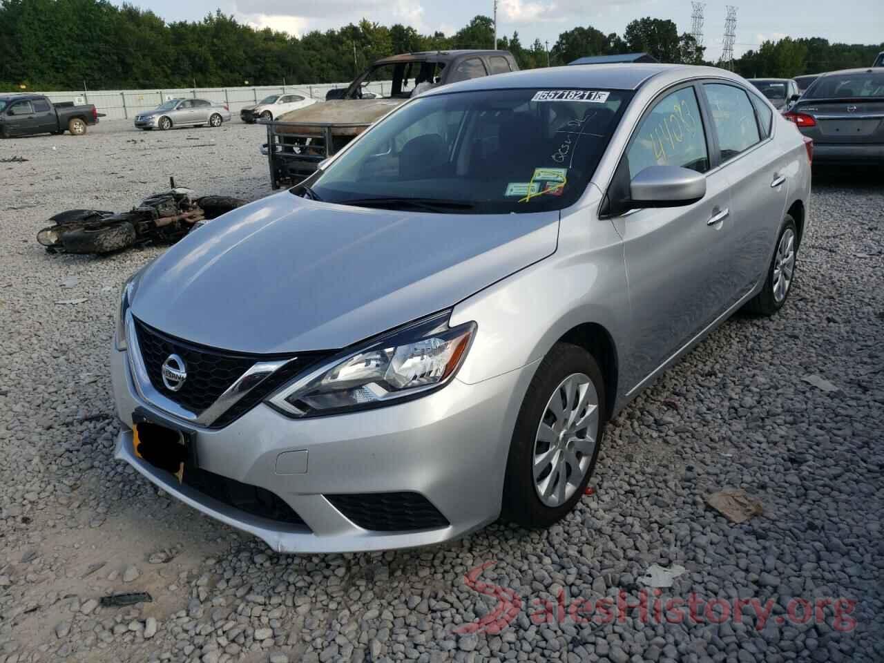 3N1AB7AP3KY350821 2019 NISSAN SENTRA