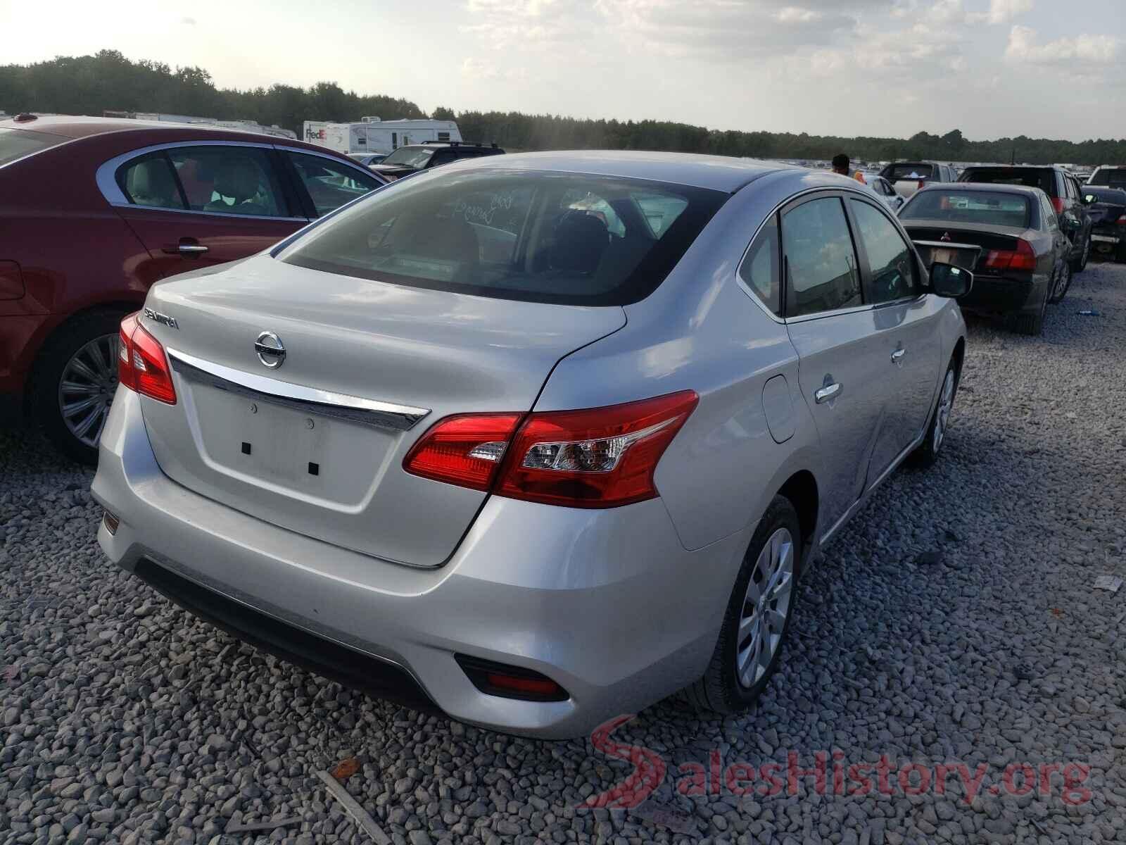 3N1AB7AP3KY350821 2019 NISSAN SENTRA