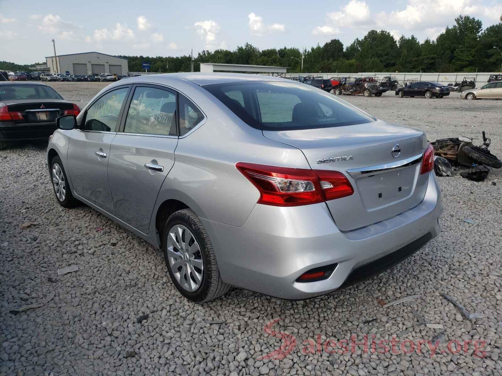 3N1AB7AP3KY350821 2019 NISSAN SENTRA