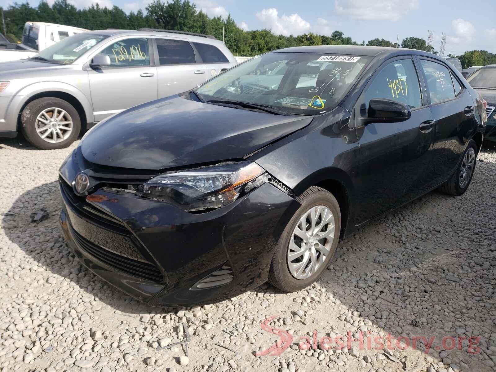 2T1BURHE0KC180784 2019 TOYOTA COROLLA