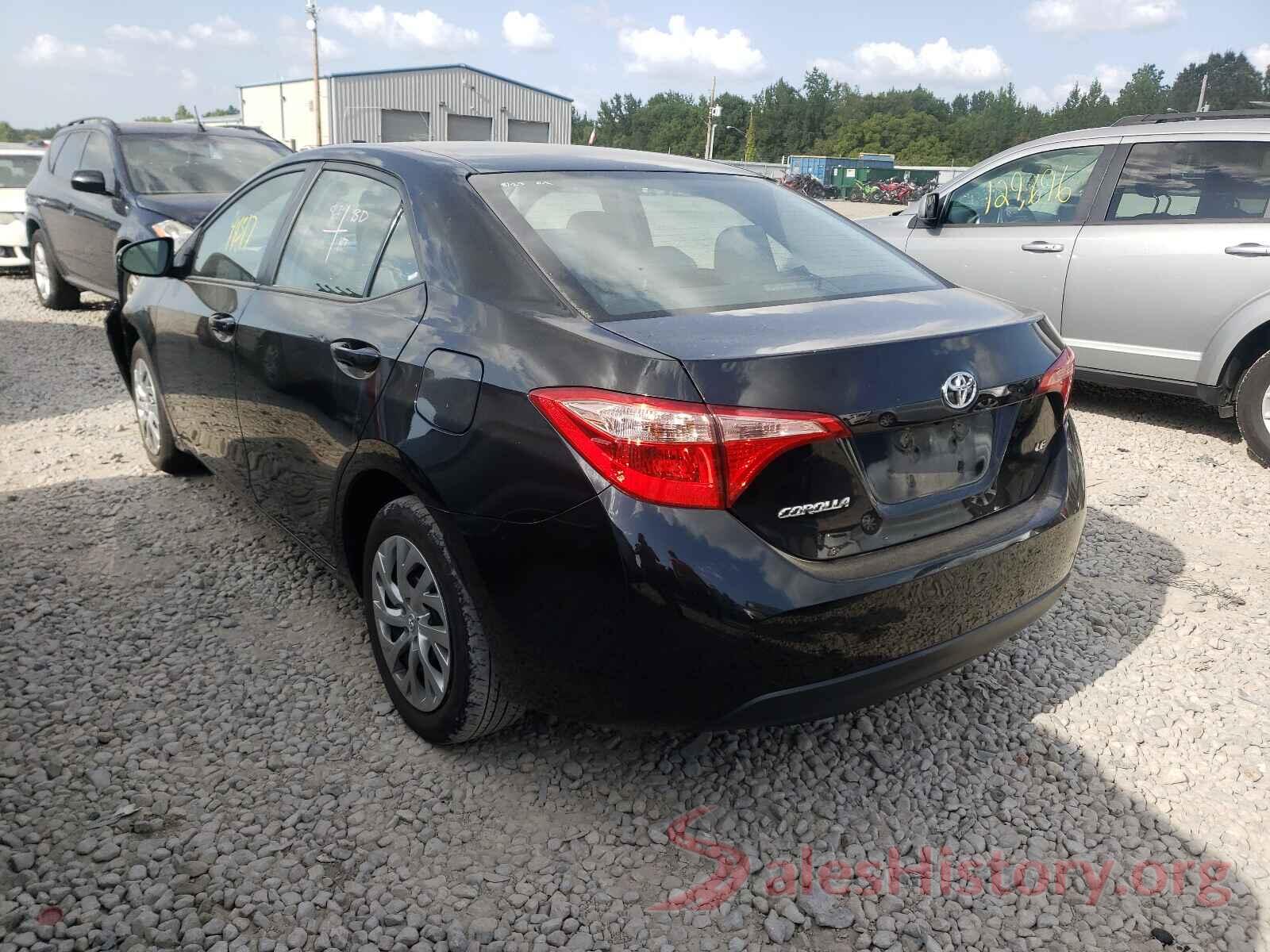 2T1BURHE0KC180784 2019 TOYOTA COROLLA