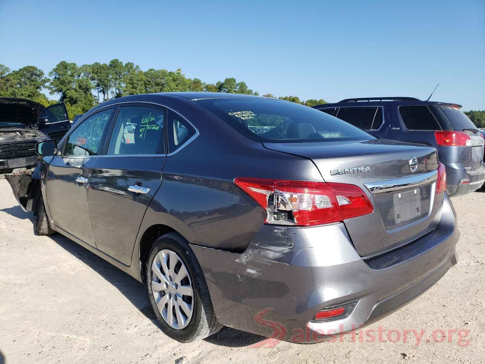 3N1AB7AP6KY322091 2019 NISSAN SENTRA