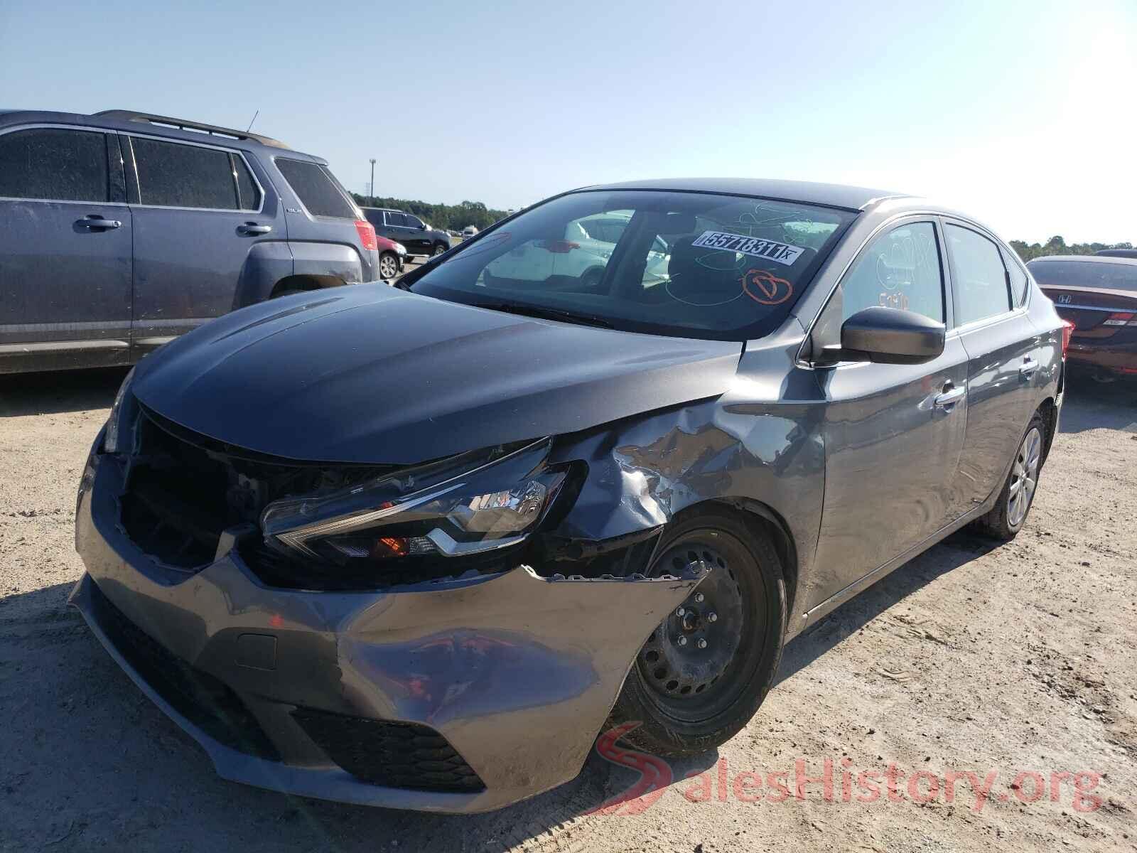 3N1AB7AP6KY322091 2019 NISSAN SENTRA