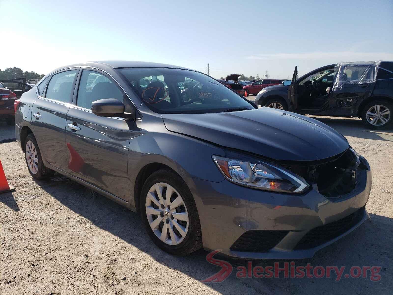 3N1AB7AP6KY322091 2019 NISSAN SENTRA