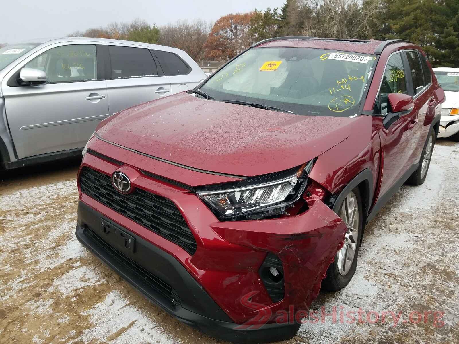 2T3A1RFV2LW133237 2020 TOYOTA RAV4