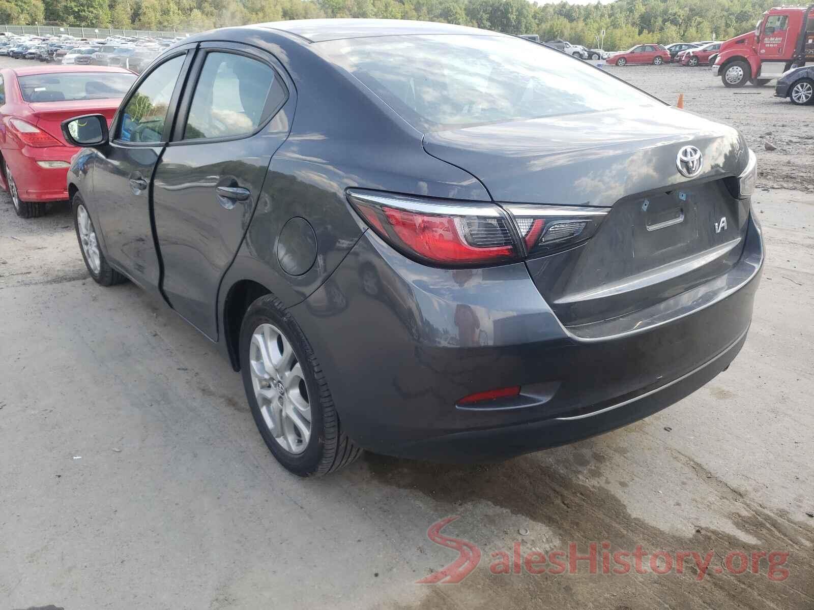 3MYDLBYV3JY309040 2018 TOYOTA YARIS