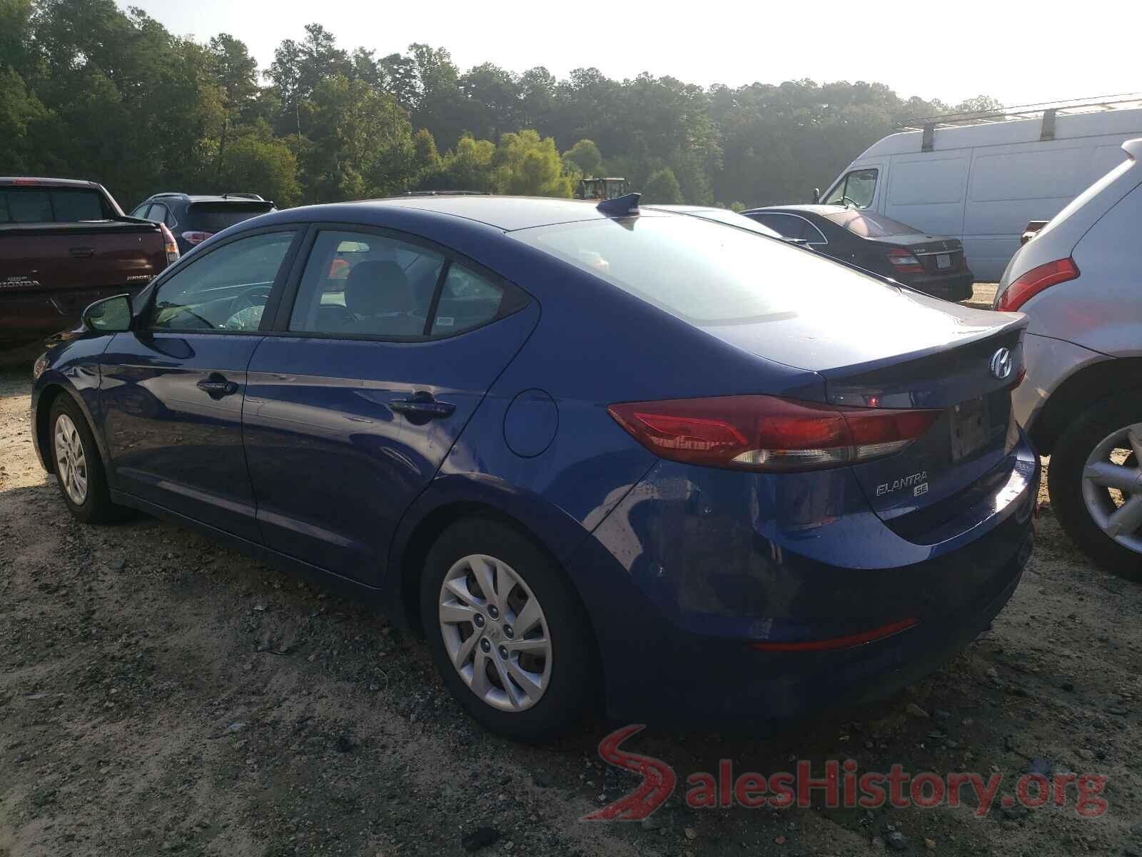 5NPD74LF4HH125599 2017 HYUNDAI ELANTRA