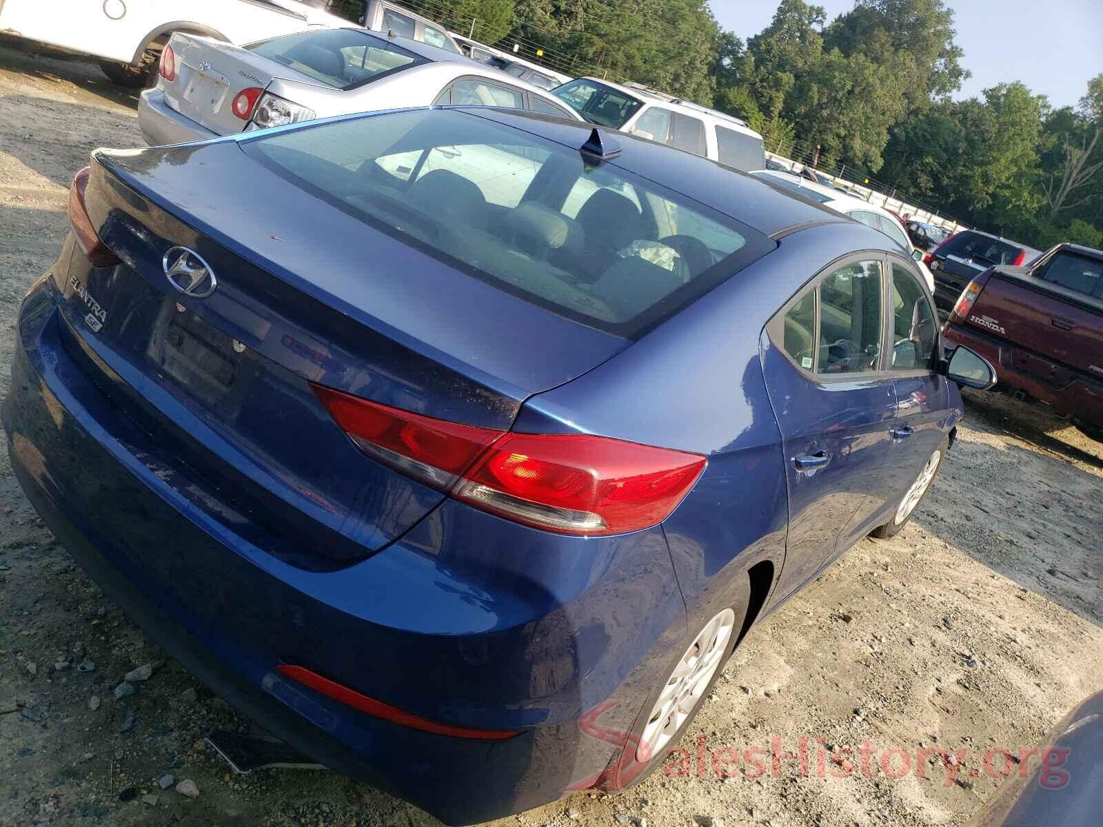 5NPD74LF4HH125599 2017 HYUNDAI ELANTRA