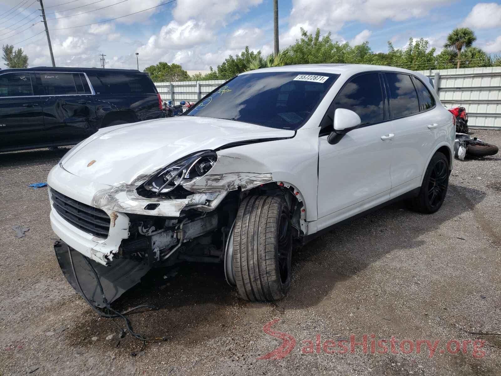 WP1AA2A24HKA86117 2017 PORSCHE CAYENNE