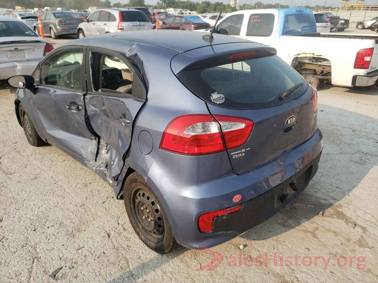 KNADM5A33G6686230 2016 KIA RIO