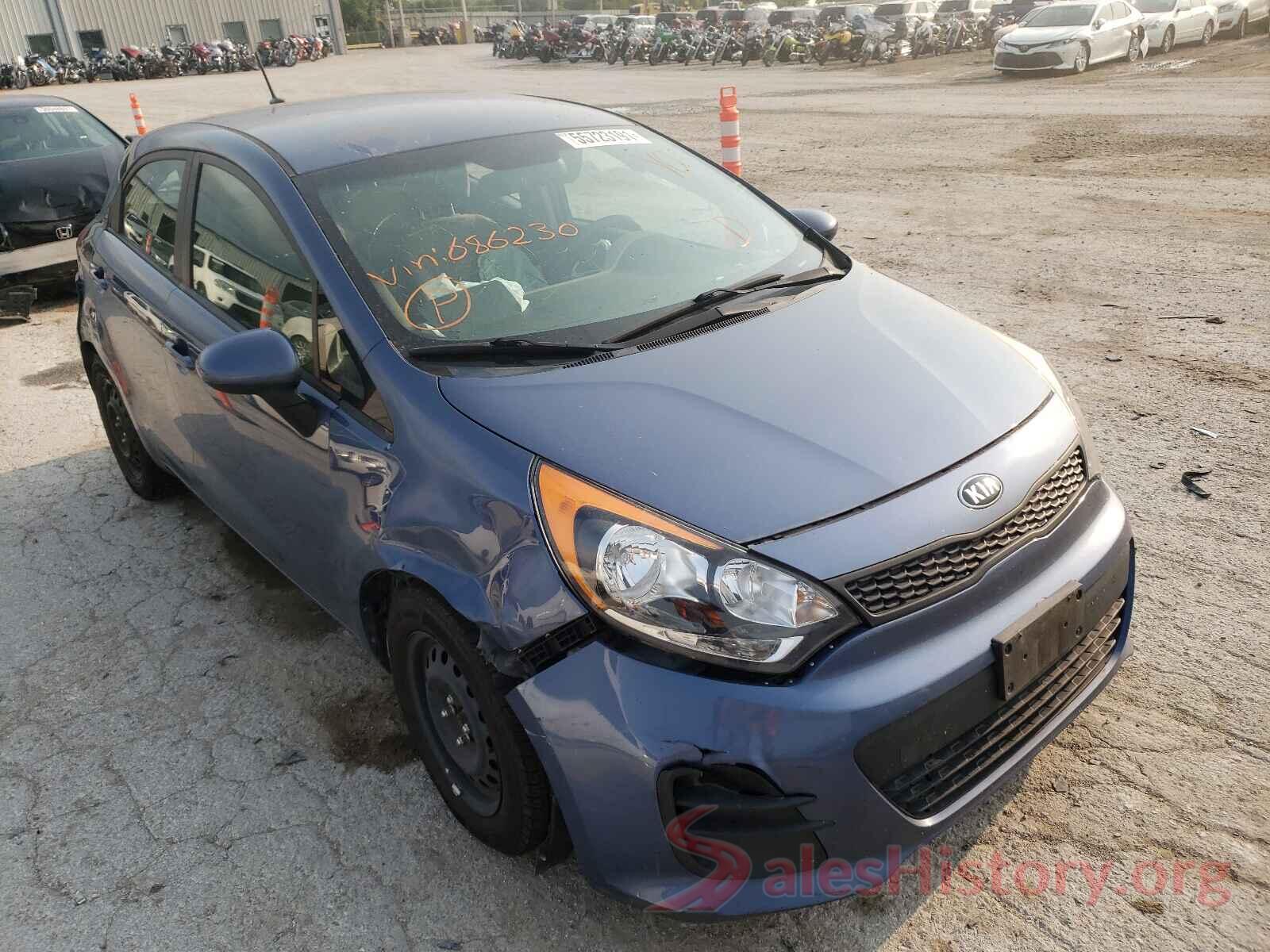 KNADM5A33G6686230 2016 KIA RIO