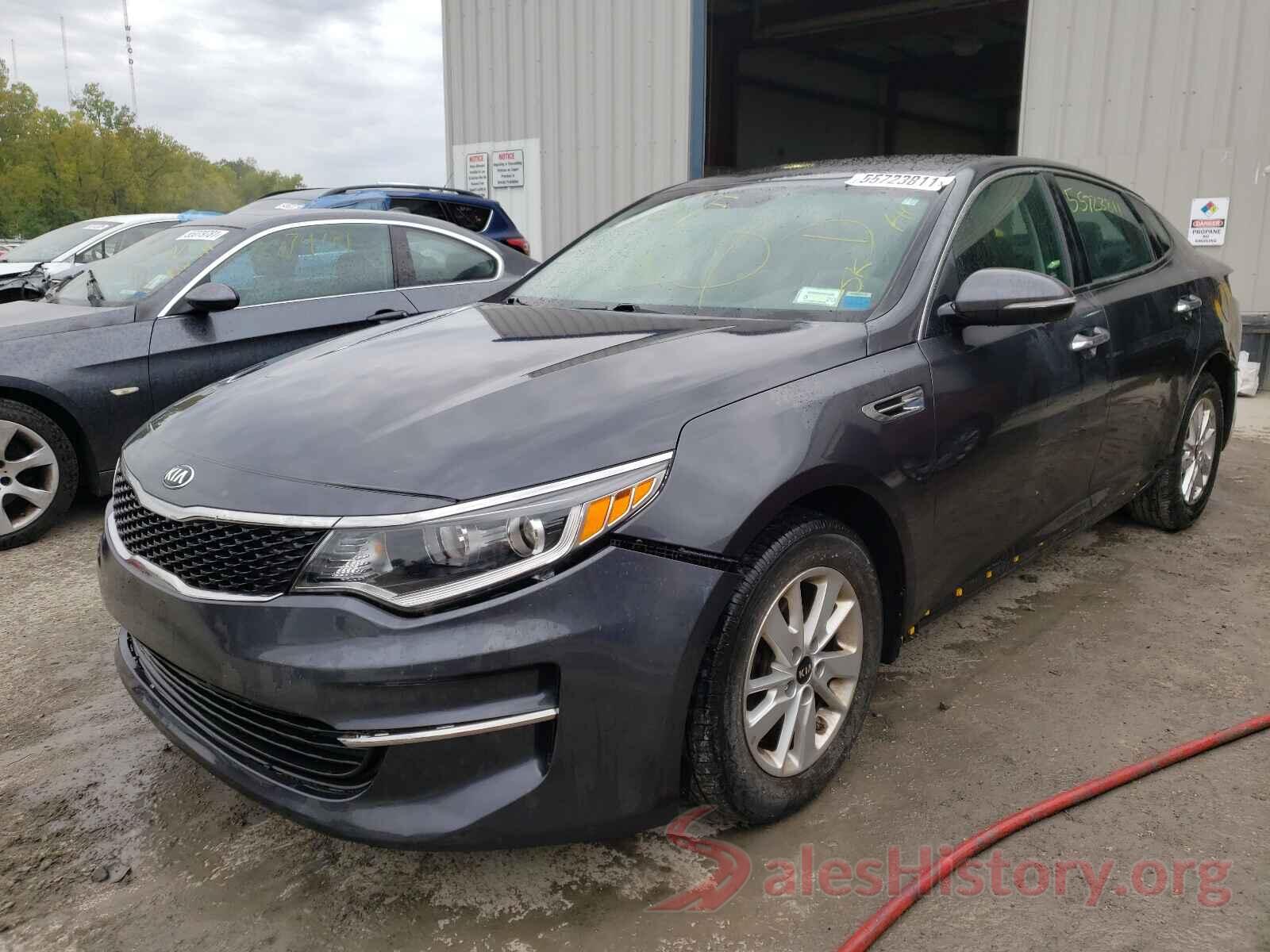 KNAGT4L38G5117435 2016 KIA OPTIMA