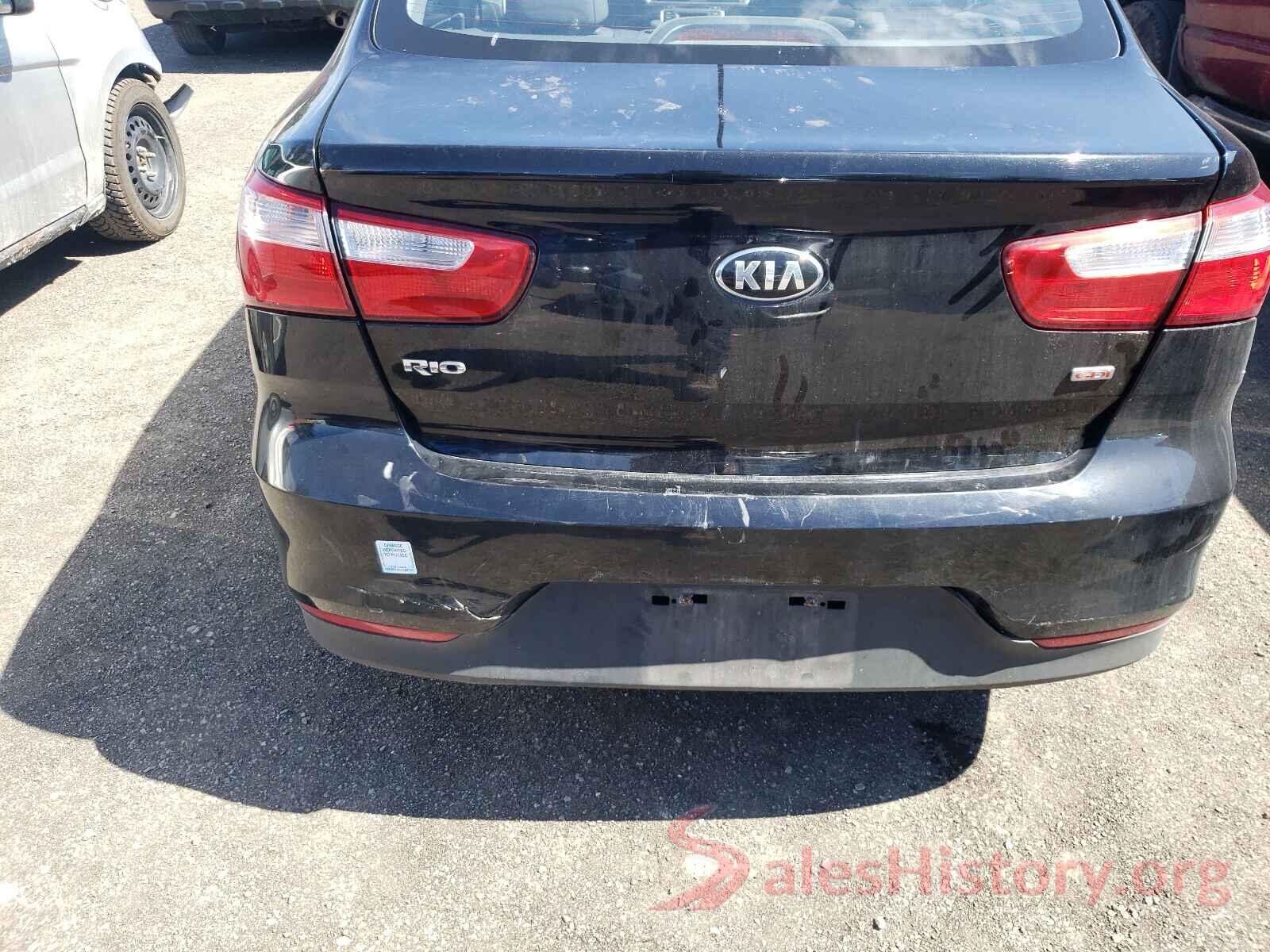 KNADM4A33G6539724 2016 KIA RIO