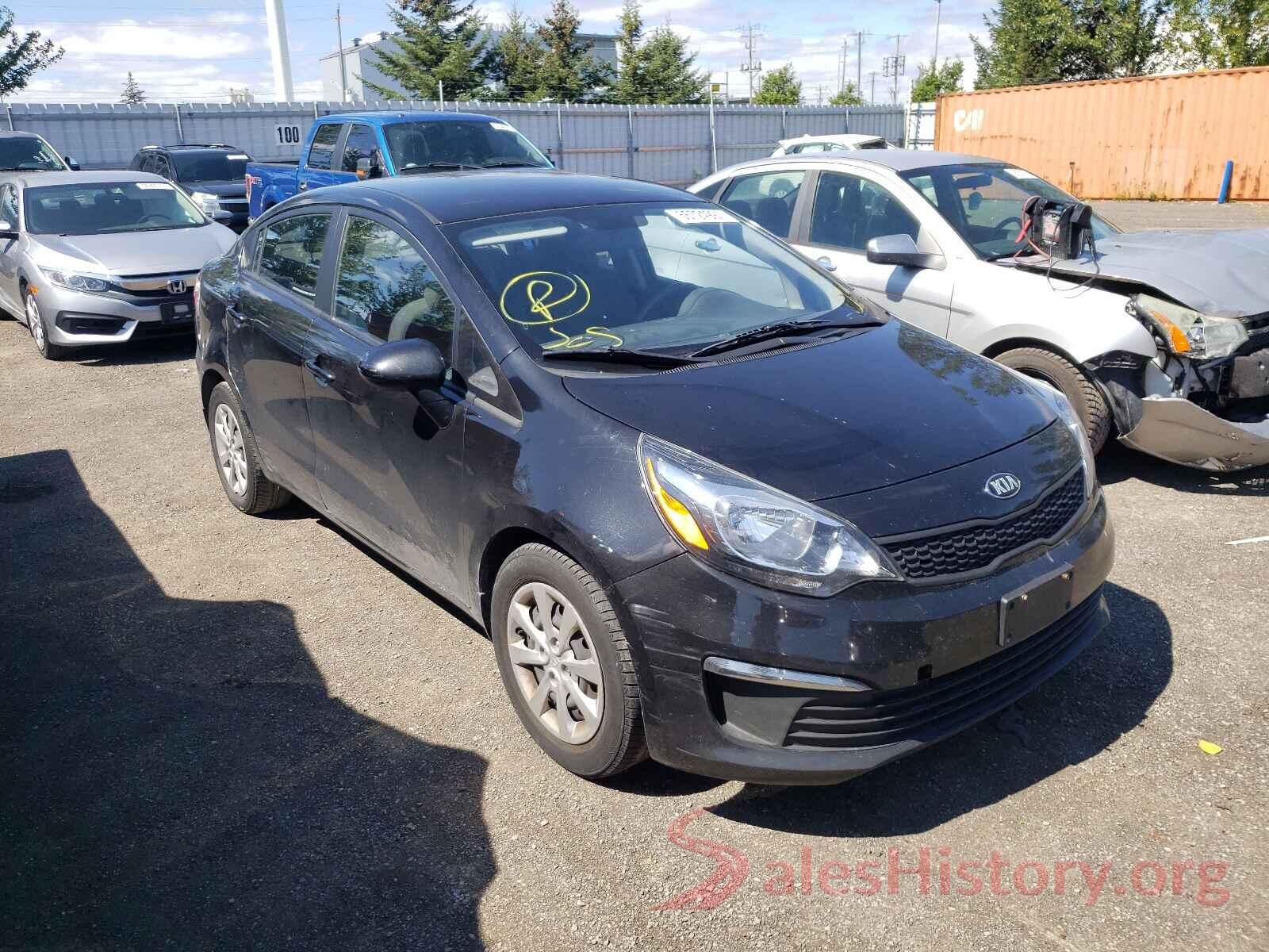 KNADM4A33G6539724 2016 KIA RIO