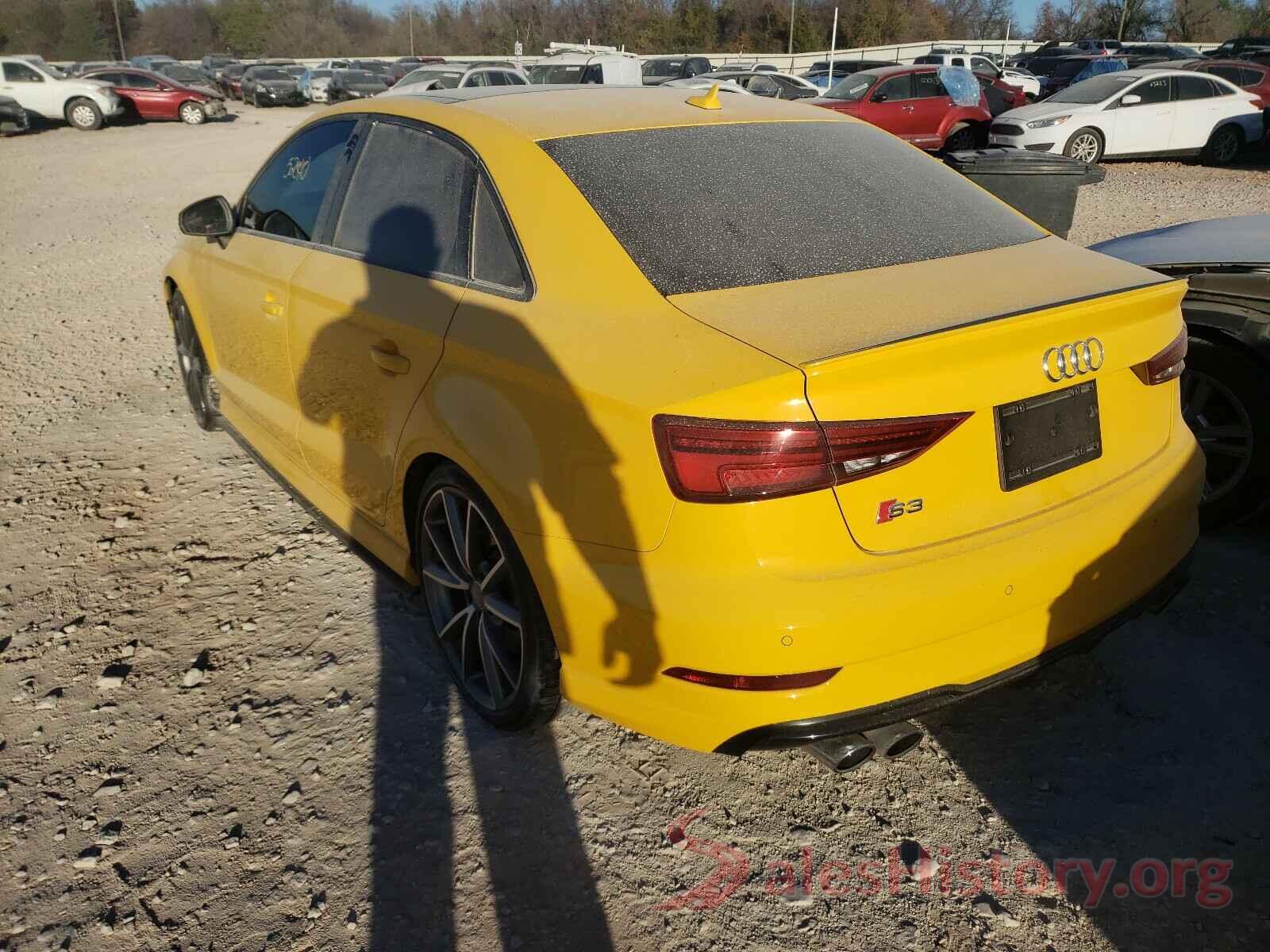 WAUB1GFF7H1042744 2017 AUDI S3