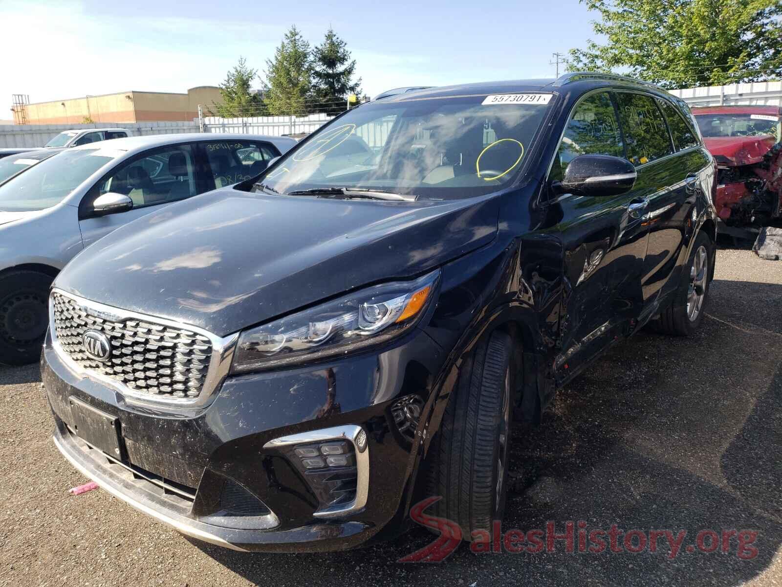 5XYPKDA53KG569285 2019 KIA SORENTO