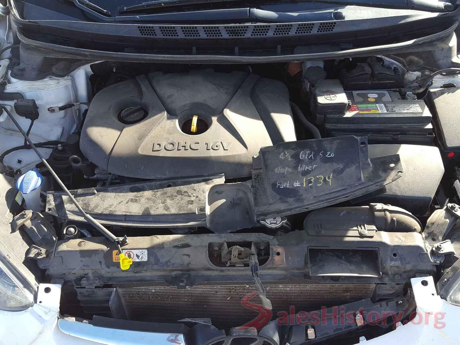 5NPDH4AE4GH726856 2016 HYUNDAI ELANTRA