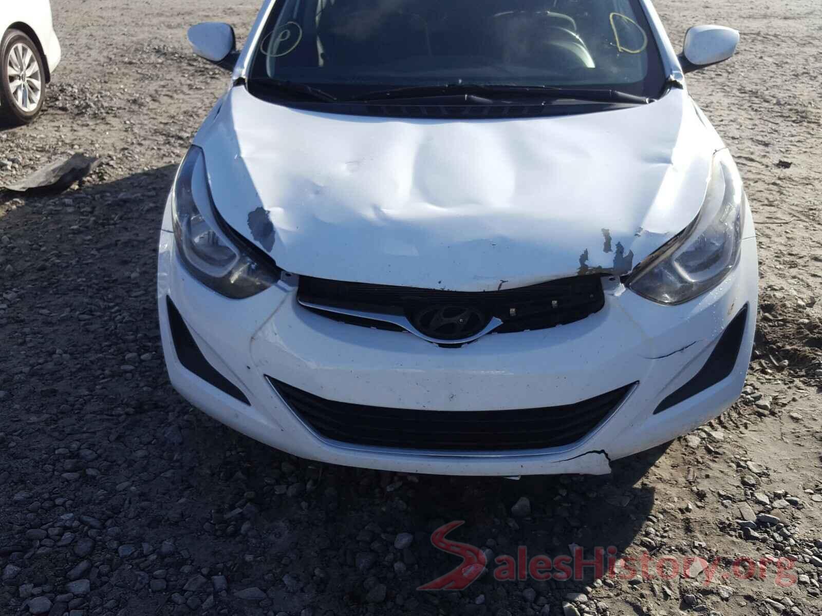 5NPDH4AE4GH726856 2016 HYUNDAI ELANTRA