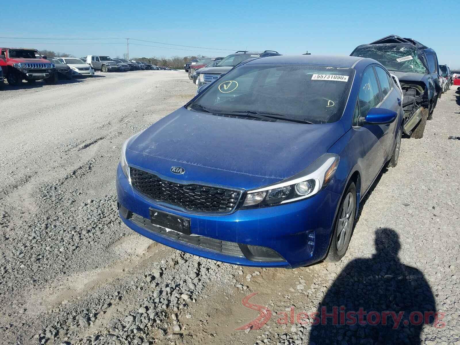 3KPFK4A74HE045436 2017 KIA FORTE