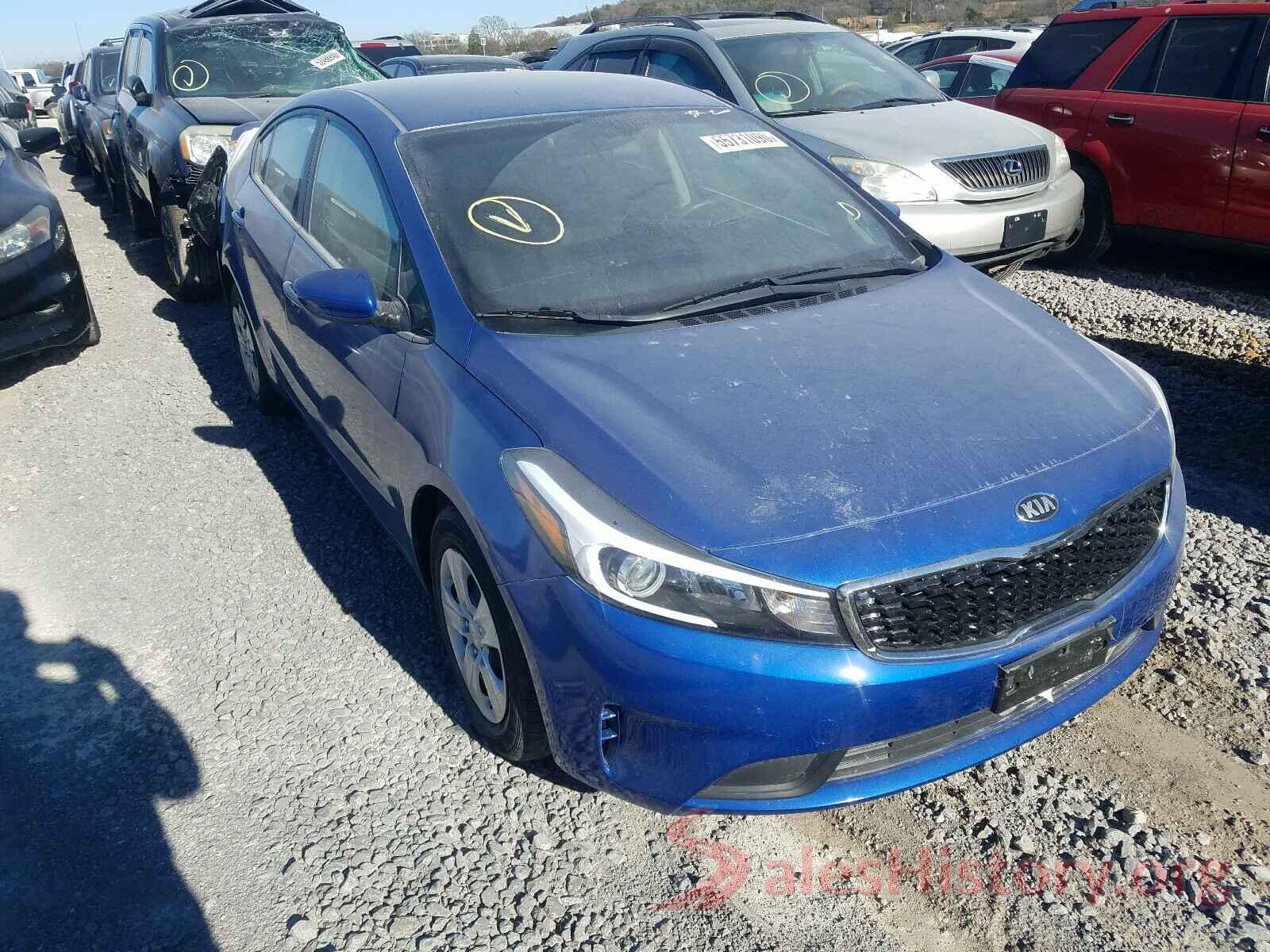 3KPFK4A74HE045436 2017 KIA FORTE