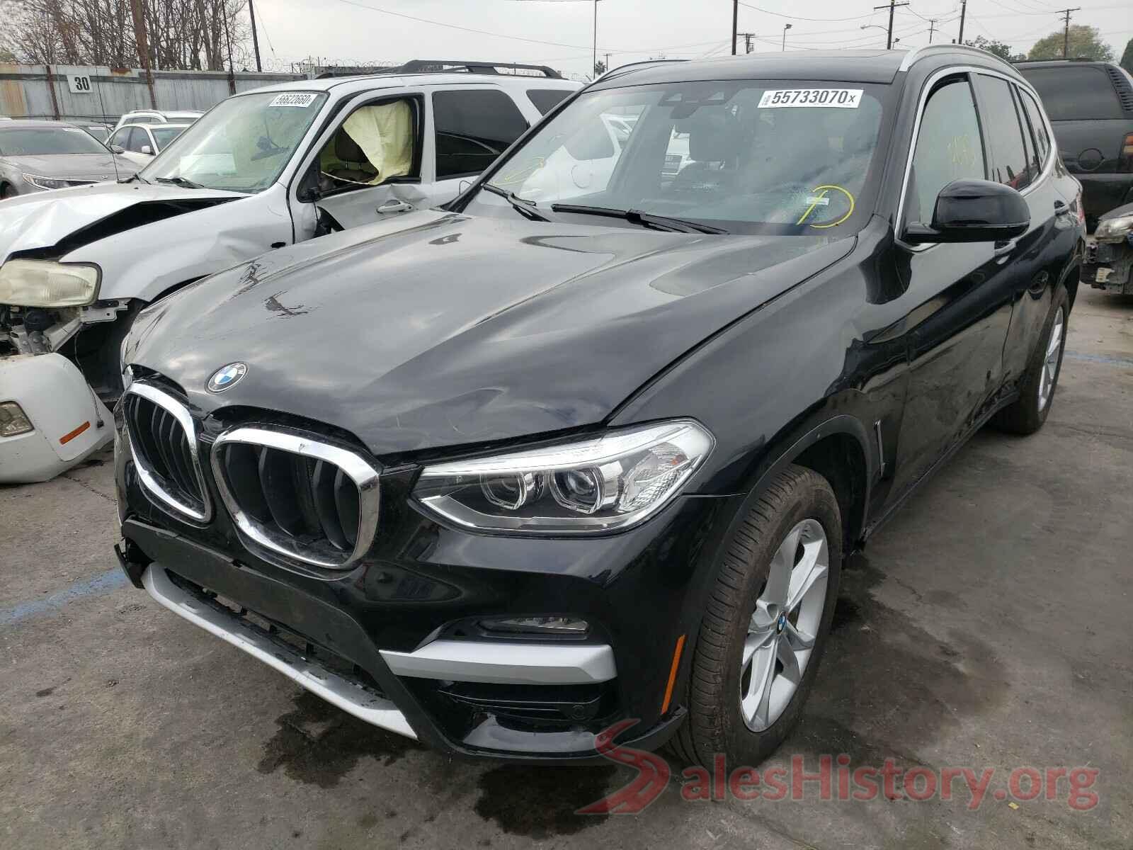 5UXTY3C07L9B58243 2020 BMW X3