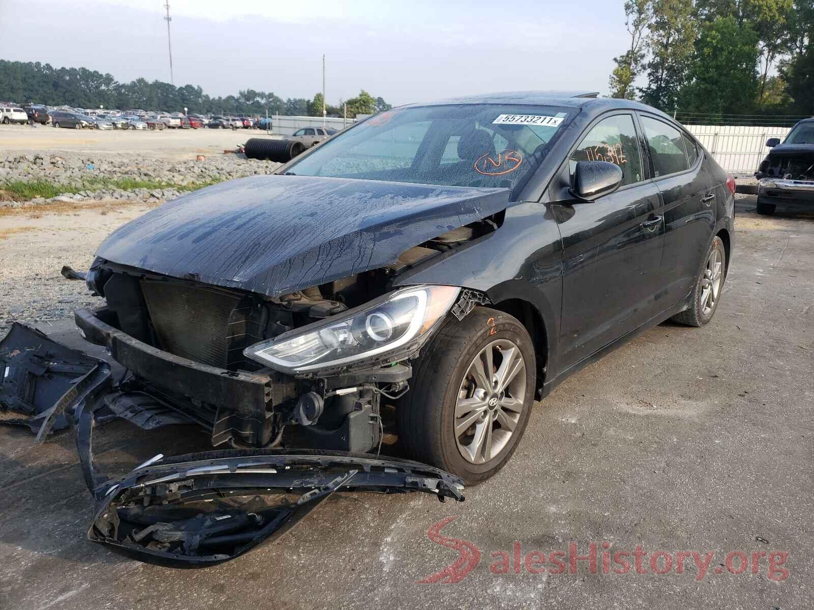 5NPD84LF4HH156803 2017 HYUNDAI ELANTRA