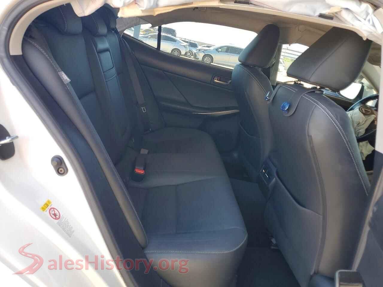 2019 LEXUS IS VIN JTHBA1D24K5087784, odometer mileage