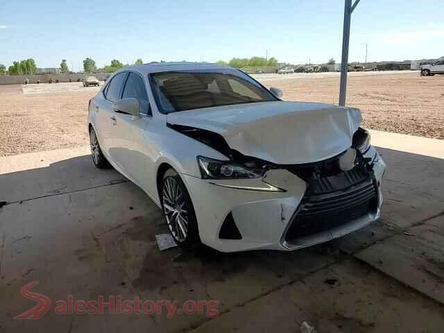 2019 LEXUS IS VIN JTHBA1D24K5087784, trunk area