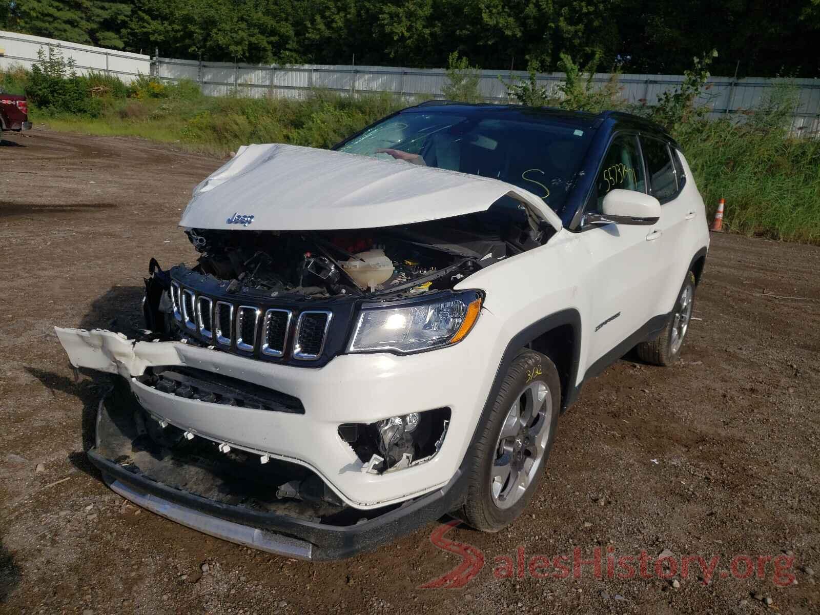 3C4NJDCB3KT683406 2019 JEEP COMPASS