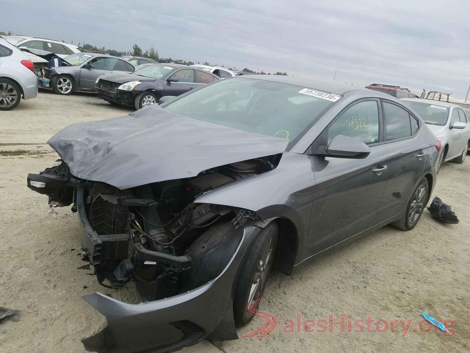 5NPD84LF2JH287587 2018 HYUNDAI ELANTRA