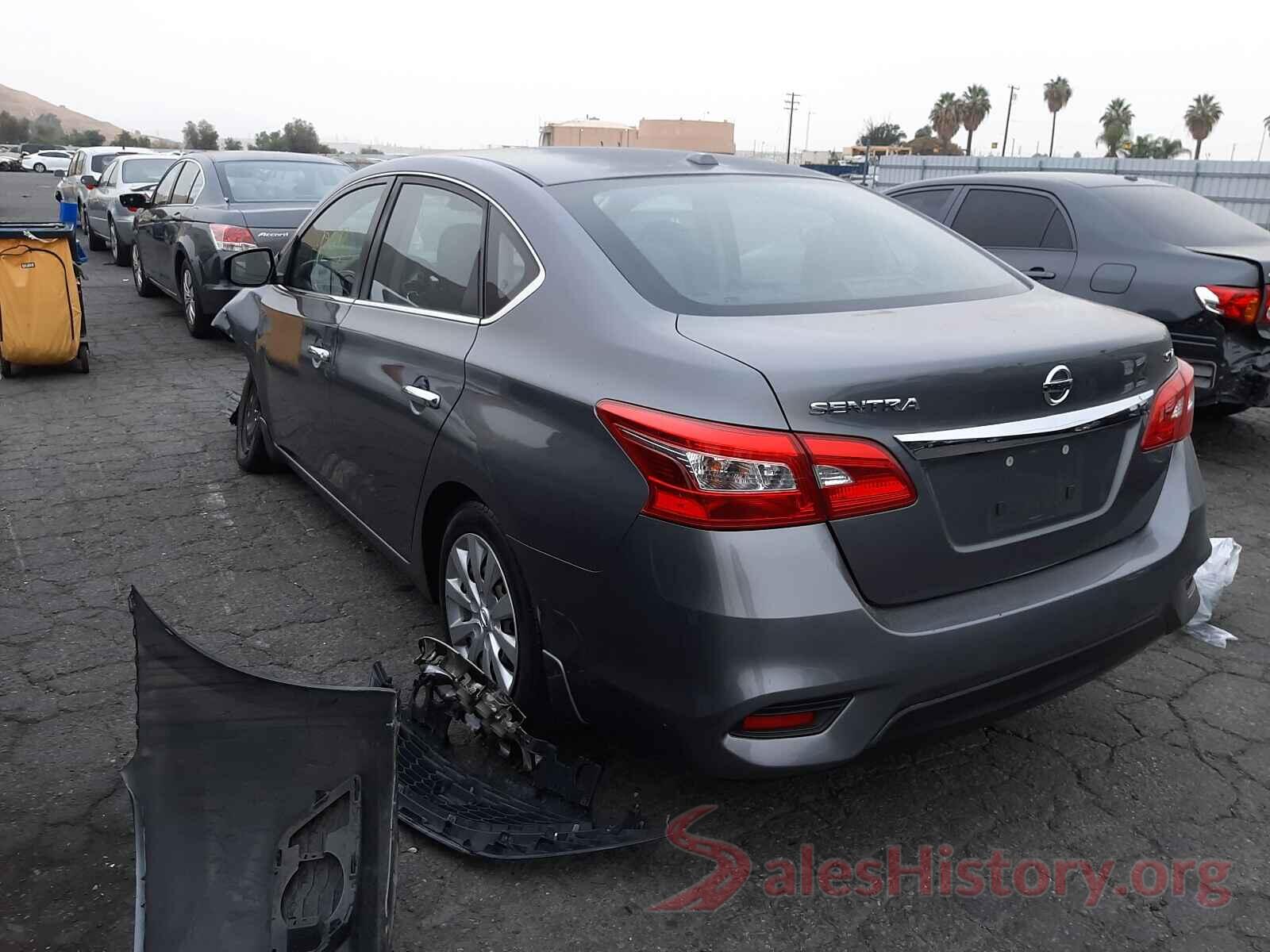 3N1AB7AP9HL661885 2017 NISSAN SENTRA