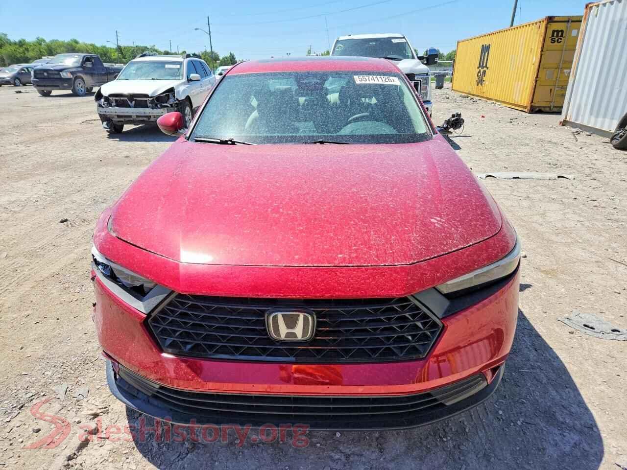 2024 HONDA ACCORD VIN 1HGCY1F32RA028565, rear view