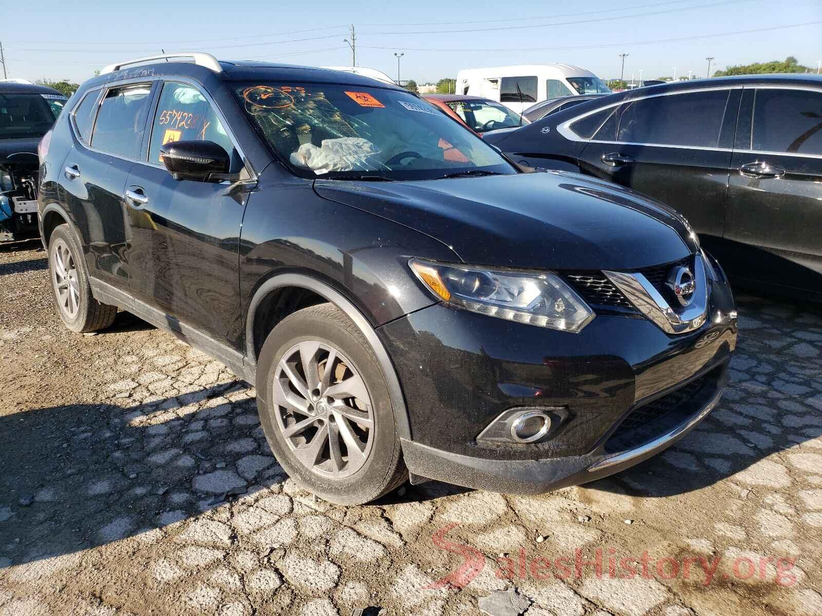 5N1AT2MT6GC818848 2016 NISSAN ROGUE