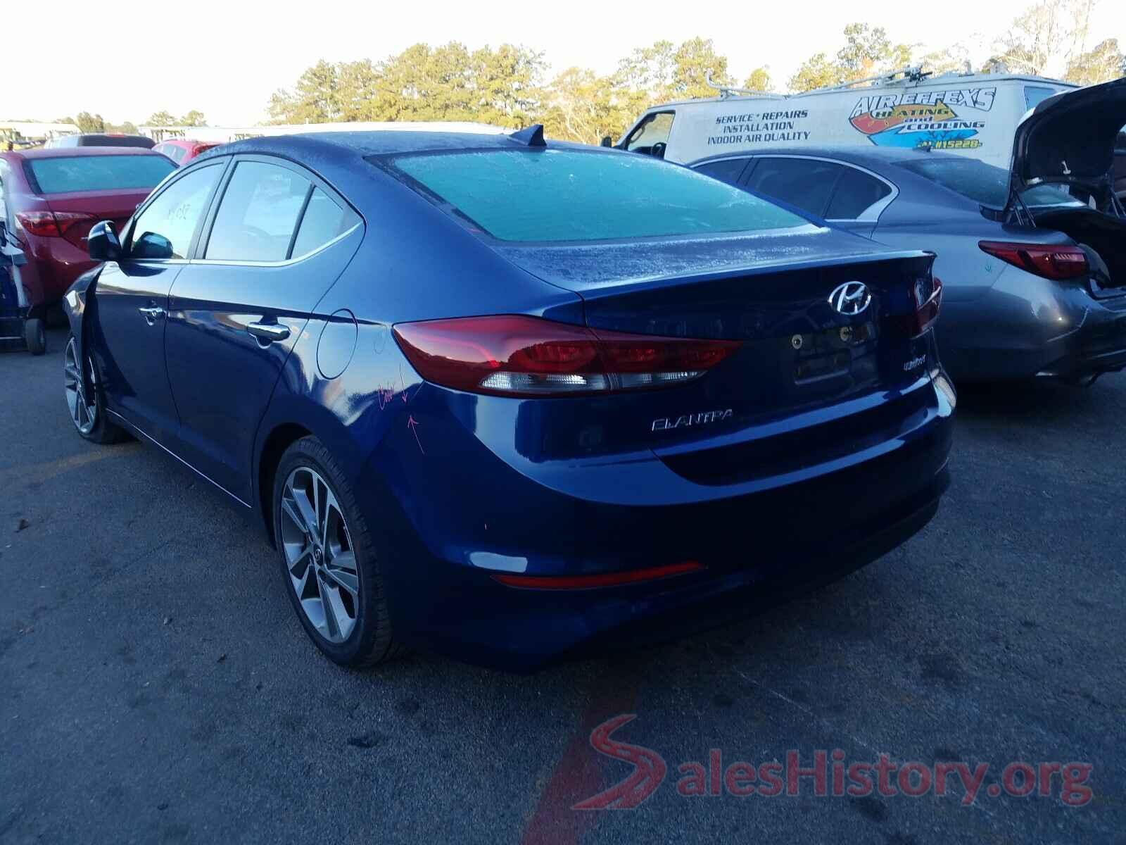 5NPD84LF2HH046154 2017 HYUNDAI ELANTRA