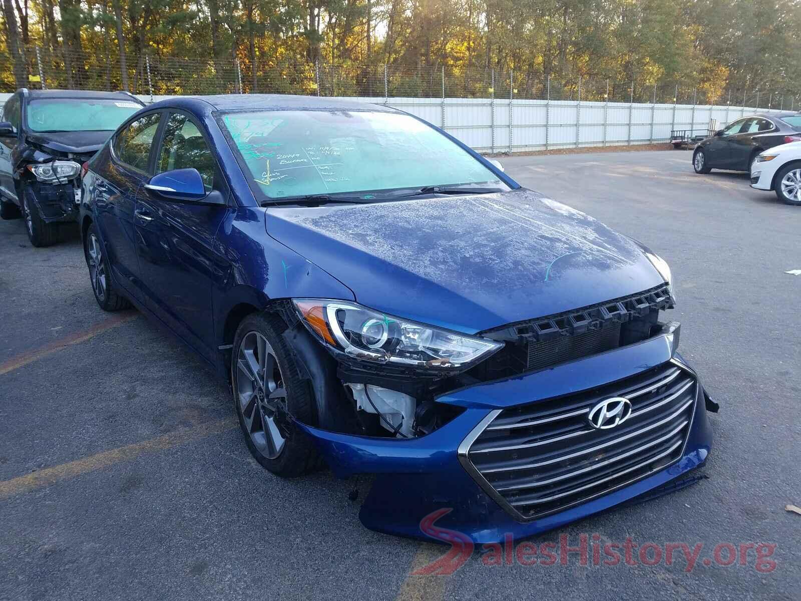 5NPD84LF2HH046154 2017 HYUNDAI ELANTRA