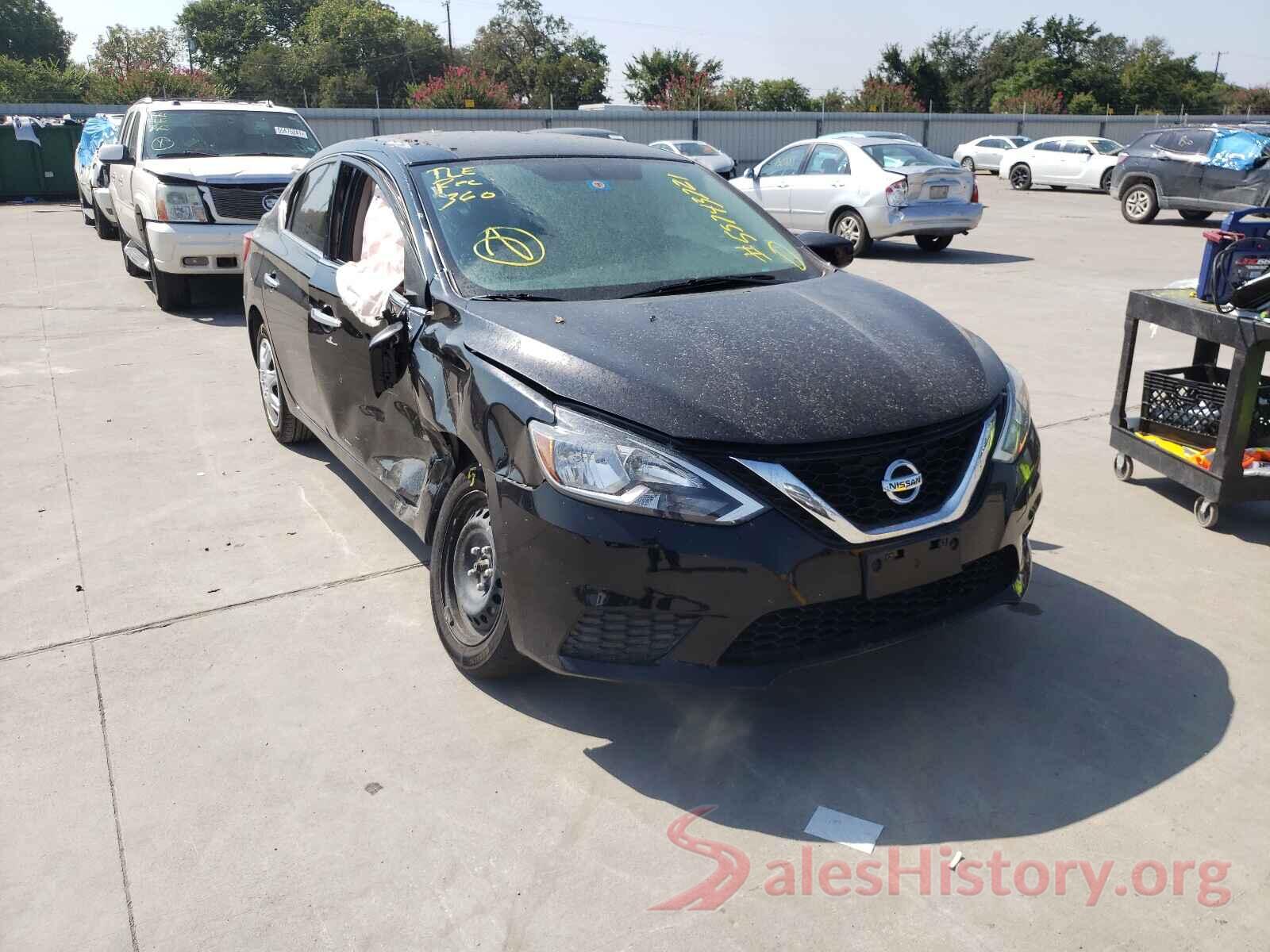 3N1AB7APXGL683795 2016 NISSAN SENTRA