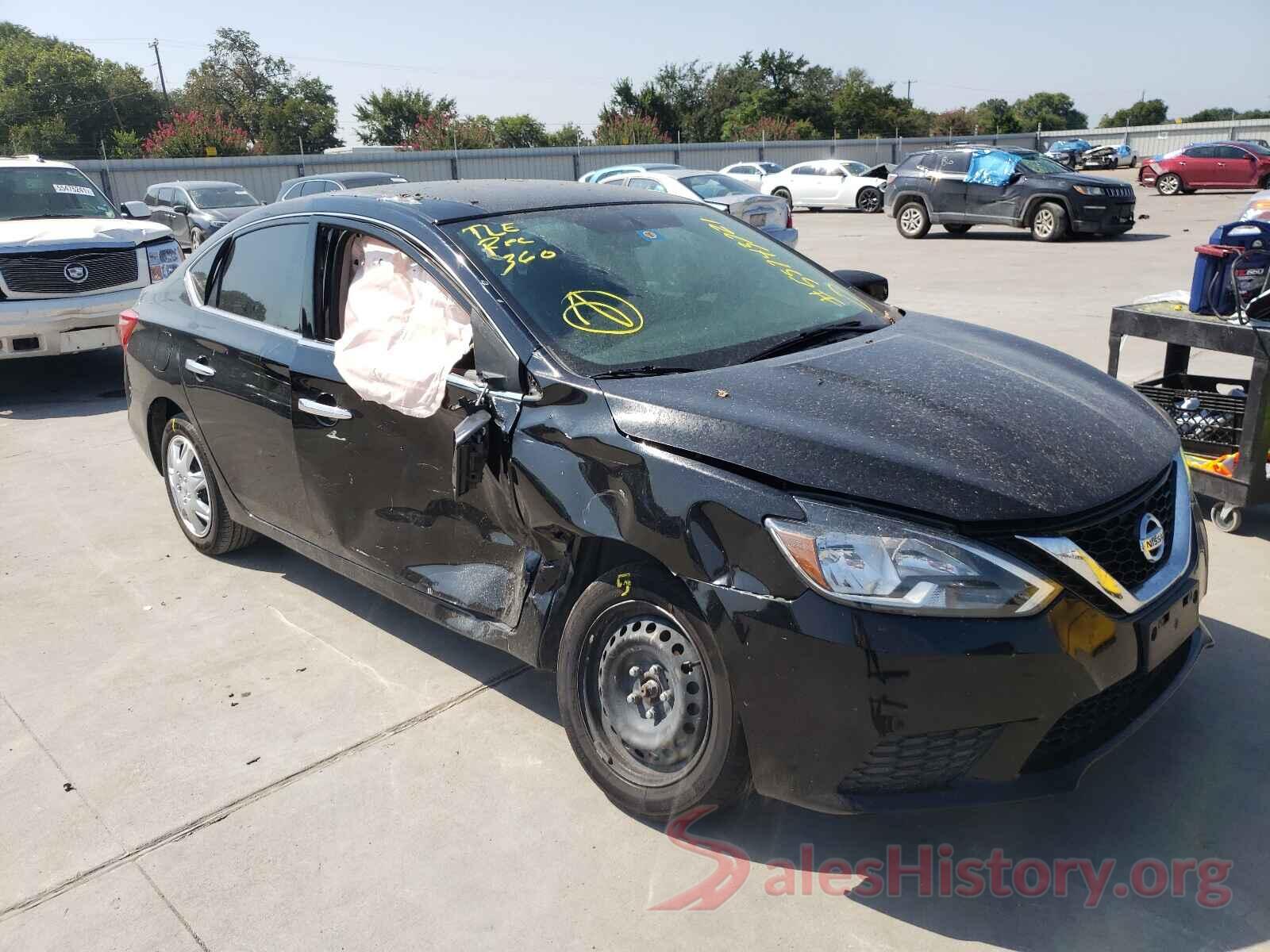 3N1AB7APXGL683795 2016 NISSAN SENTRA