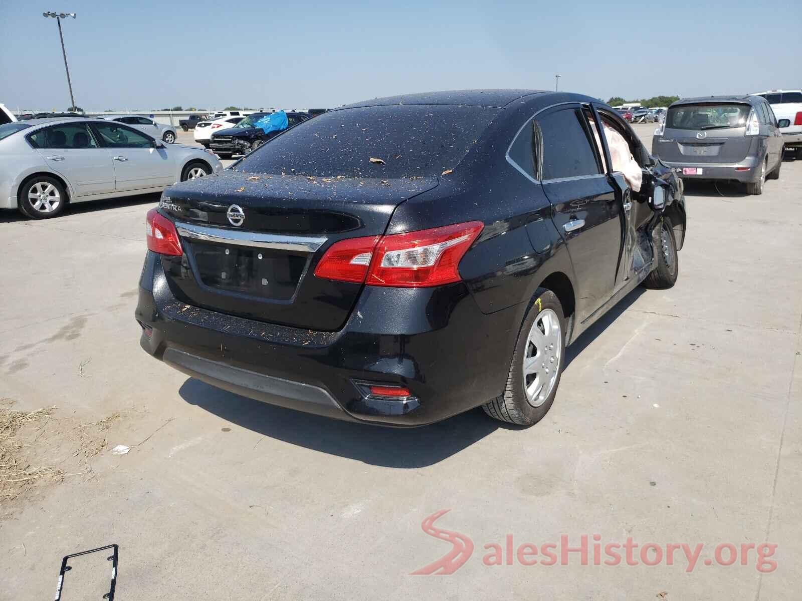 3N1AB7APXGL683795 2016 NISSAN SENTRA