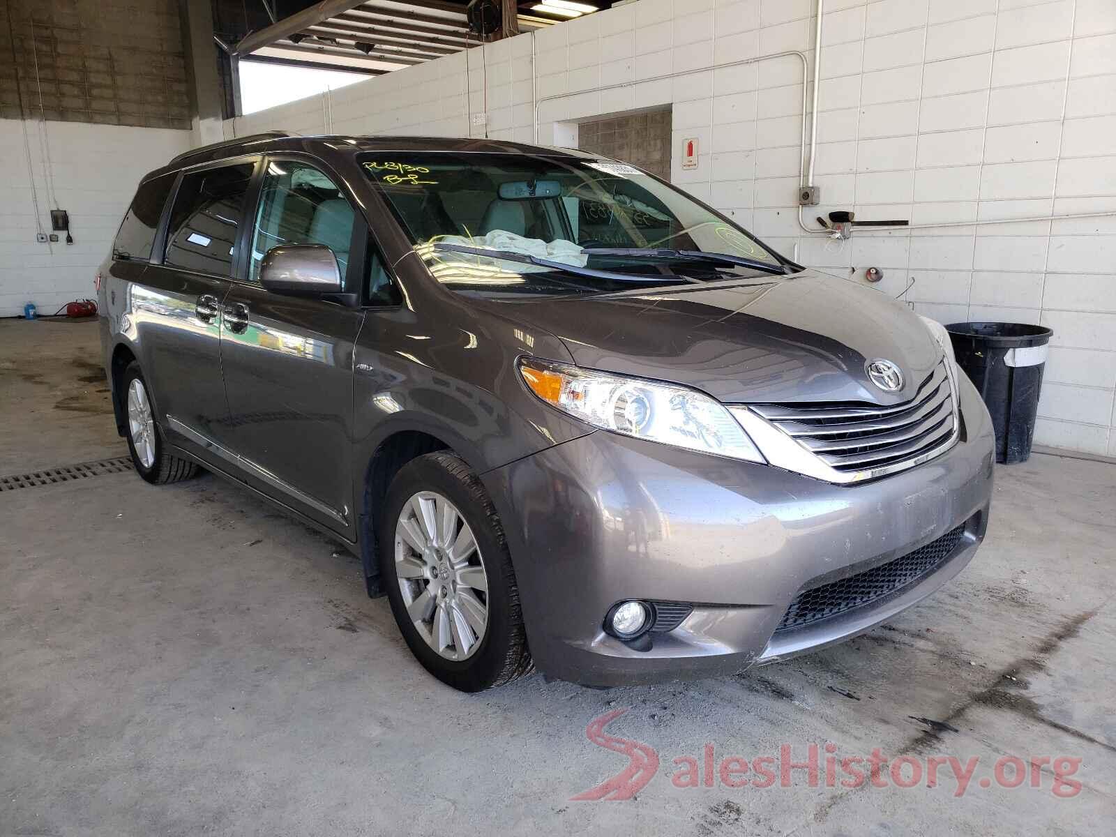 5TDDZ3DCXHS178066 2017 TOYOTA SIENNA