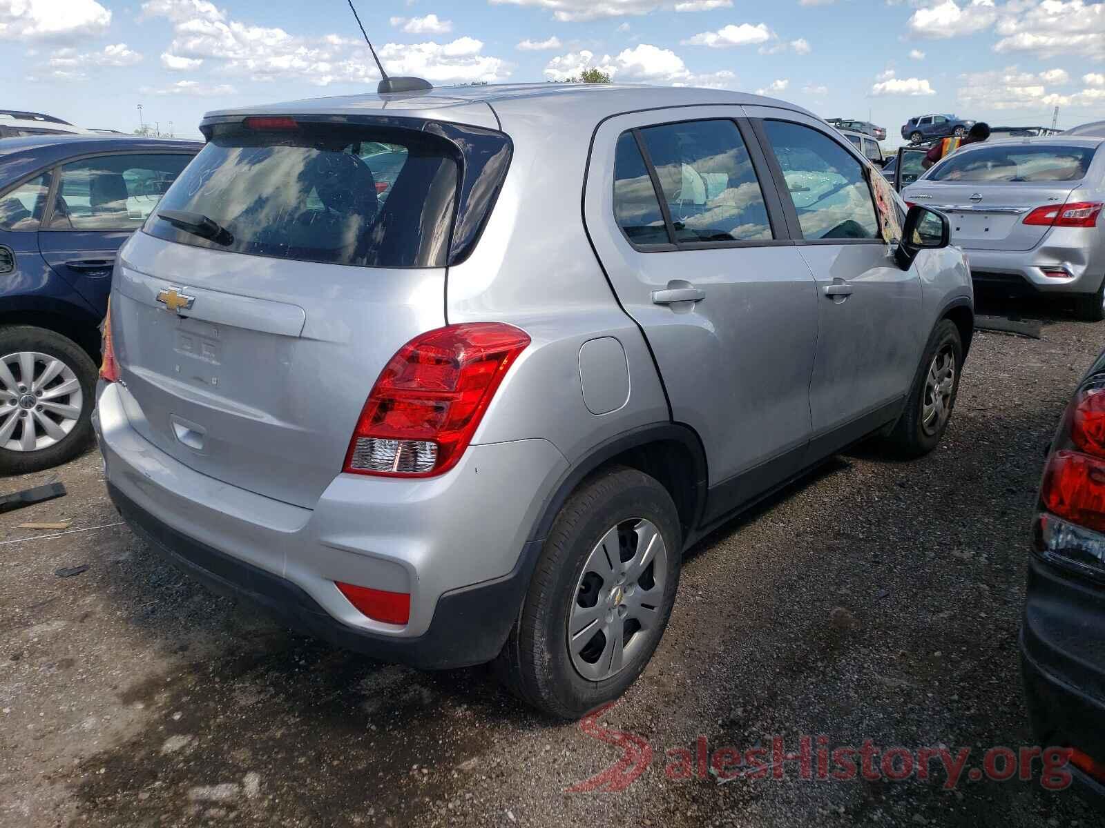 KL7CJKSB3JB597412 2018 CHEVROLET TRAX