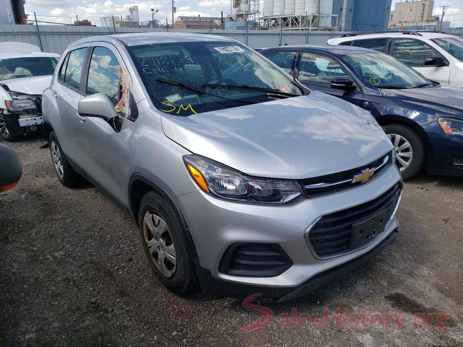 KL7CJKSB3JB597412 2018 CHEVROLET TRAX