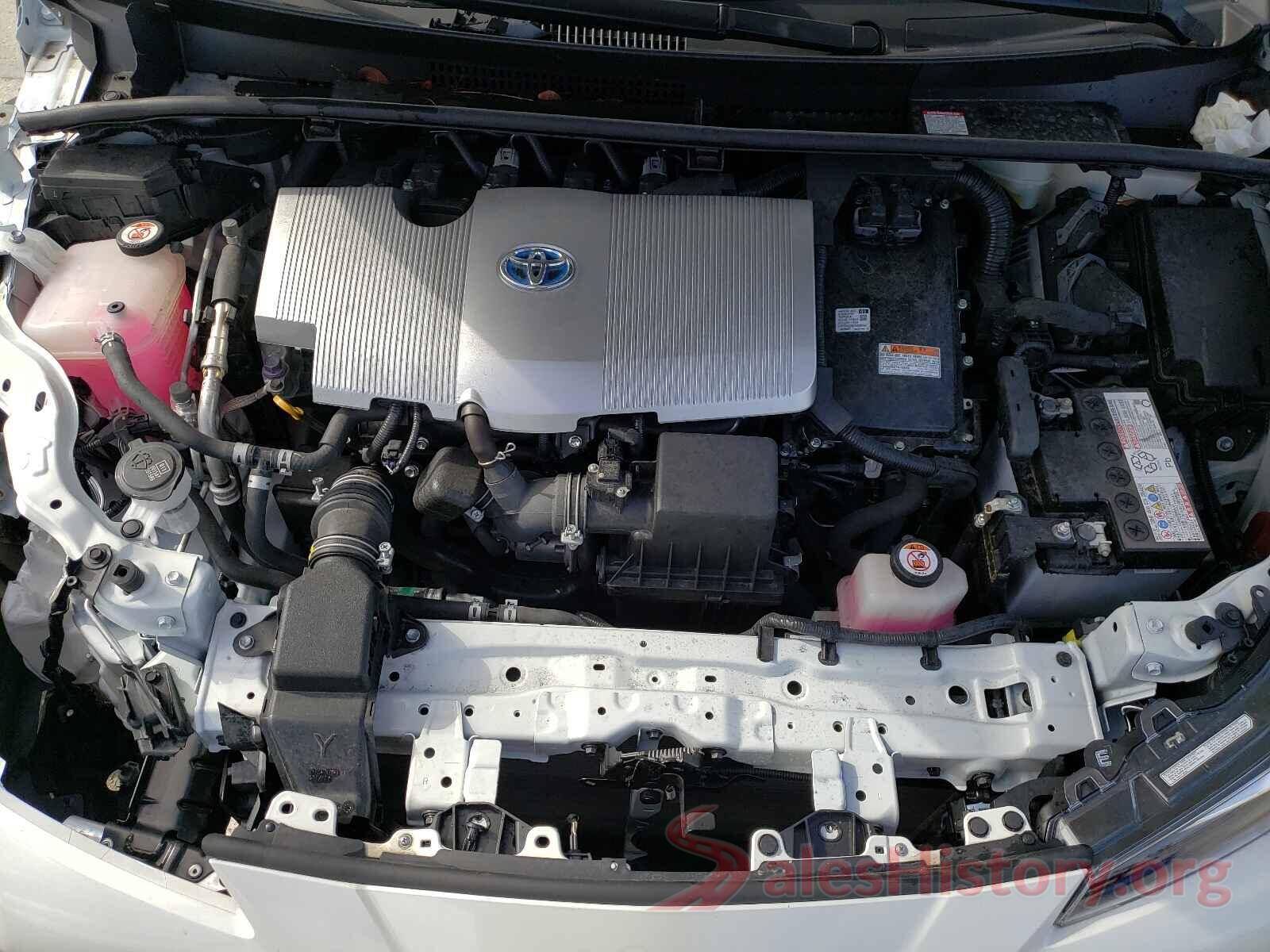 JTDKARFU0K3072127 2019 TOYOTA PRIUS